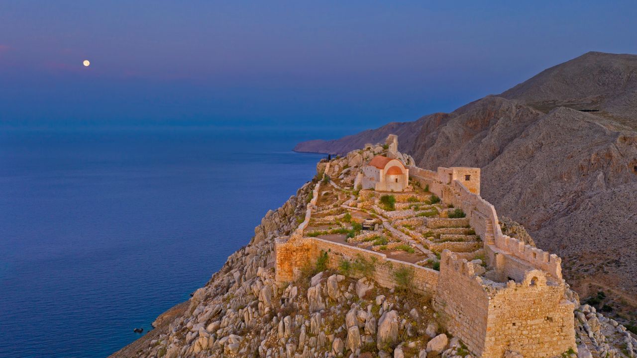 The Knights' castle on Chalki island