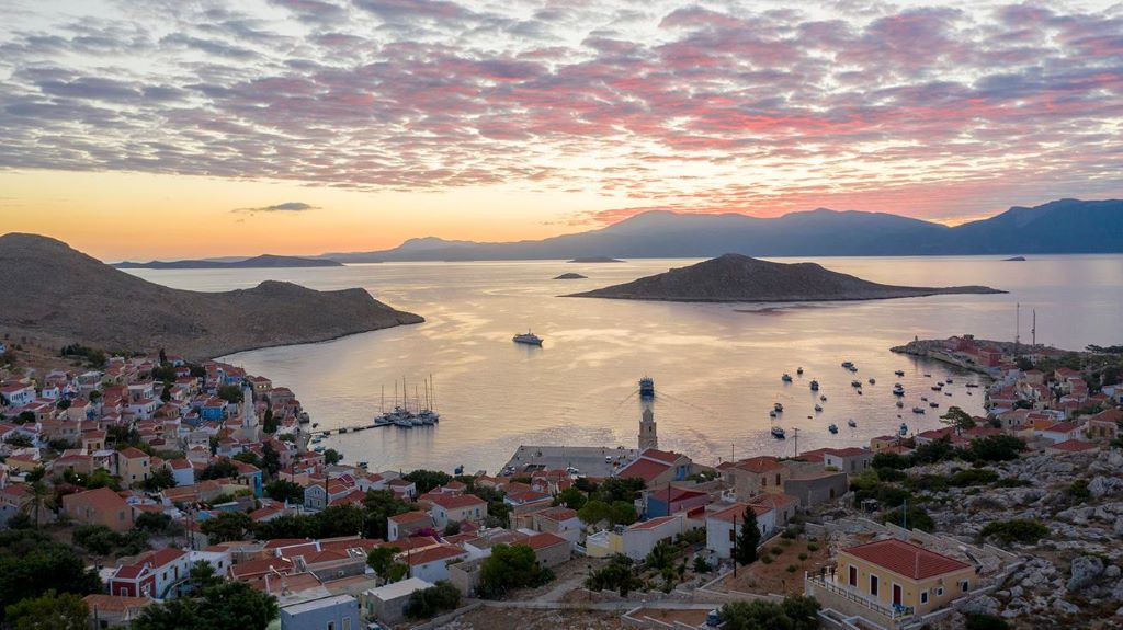 ChalKi Dream traditional house with sea view on Chalki Island