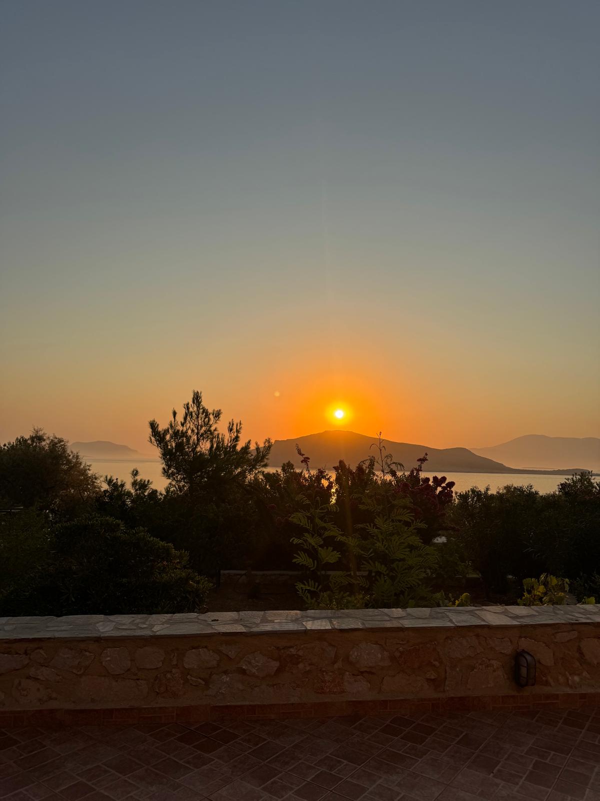Sunrise view